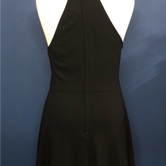 FRANCESCA Collection Blue Rain Black Dress Size M D308 - Picture 14 of 14